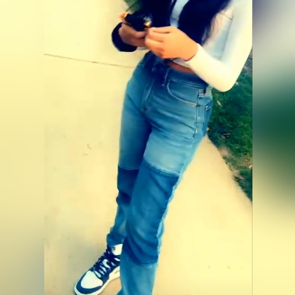 Hollister Other - Hollister Blue Skinny Jeans with Distressed Fading